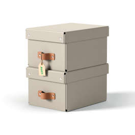 Leitz Caja de Almacenaje Pequeña de Cartón con Tapa, Asa Piel, Beige, 7L, A5, 83x232x302 mm, Set 2 Unidades Leitz Caja de Almacenaje Pequeña de Cartón con Tapa, Asa Piel, Beige, 7L, A5, 83x232x302 mm, Set 2 Unidades Precio: 31.69000043. SKU: B136QNN72K