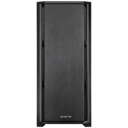 Chieftec AS-02B-TG-OP Torre Midi PC Negra con Ventana Lateral e Iluminación Multi para ATX/micro ATX/Mini-ITX