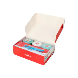 Imaginovo Pasta para Modelar Secado al Aire Set 12 Colores Shape It Dessert Dream con Herramientas e Instrucciones