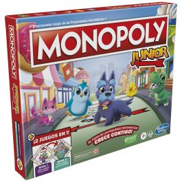 Hasbro Gaming Monopoly Junior F8562 2 Juegos En 1