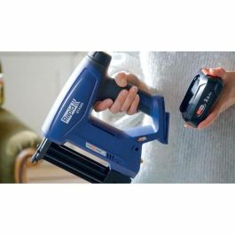 Rapid BTX553 Grapadora de batería 18V para grapas 53/8-20mm y 8/15-20mm, Kit con batería 2.5Ah, cargador y estuche Rapid BTX553 Grapadora de batería 18V para grapas 53/8-20mm y 8/15-20mm, Kit con batería 2.5Ah, cargador y estuche