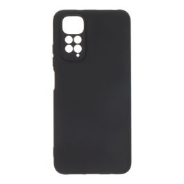 Carcasa negra de plástico soft touch para redmi note 11