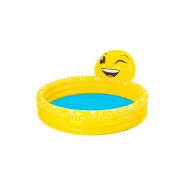 Bestway Piscina Hinchable Infantil Chorro Sonrisa 165x144x69 cm +2 Años Jardin 53081 Bestway Piscina Hinchable Infantil Chorro Sonrisa 165x144x69 cm +2 Años Jardin 53081