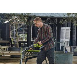 Ryobi AAAOD74649 Sierra alternativa sin escobillas 18V, 0-3200 cp/min, recorrido 32mm, madera 210mm, sistema antivibración