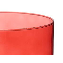 Jarrón de Cristal Cilíndrico Giftdecor 17 cm Diámetro x 30 cm Alto Color Teja (4 Unidades) Jarrón de Cristal Cilíndrico Giftdecor 17 cm Diámetro x 30 cm Alto Color Teja (4 Unidades)