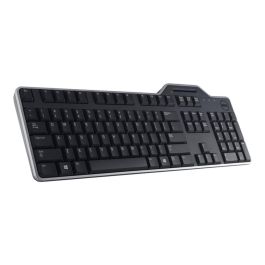 Dell Teclado KB813 USB con Lector Smartcard y Distribución QWERTY Español Color Negro