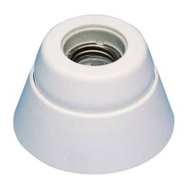 F-Line Portalámparas de Superficie Recto E27 Blanco con Interior de Porcelana, 4A 250V~ Precio: 2.50000036. SKU: B1GSSVM35N