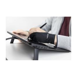 Wacom ACK4472501Z Guante de Dibujo para Cintiq 13, 22, 27, Pro y otros modelos Wacom. Negro. Poliéster, Spandex. 1 Pieza.
