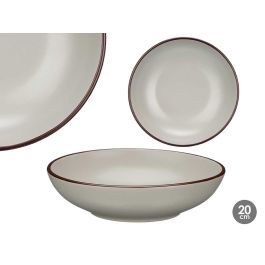 Plato Hondo 20 Cm Gris Vessia (36 Unidades) Precio: 89.49999982. SKU: B17QHWRZRQ