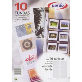 Recambio Fundas Pardo Para Tarjetero 175 Bolsa De 10 Hojas Capacidad 16 Tarjetas Por Hoja Precio: 13.50000025. SKU: B1GW592YLW