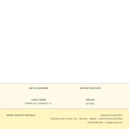 Cambesa Tope 9181 60 mm Blanco, 2 unidades - Plástico con Tornillo Galvanizado