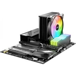 be quiet! PURE ROCK 3 LX Refrigerador Aire 12cm, 190W TDP, para Intel LGA1851/1700/1200/115X, AMD AM4/AM5, Negro