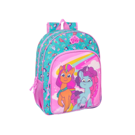 Mochila Escolar My Little Pony Magic Rosa Turquesa 33 x 42 x 14 cm Precio: 21.49999995. SKU: B18GA6688L