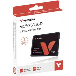 Verbatim Vi550 S3 SSD 1TB 2.5" SATA III Interno Precio: 167.99000031. SKU: S8419721