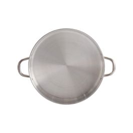 Kinvara Sarten Aluminio Con Asas 30 cm Plata Apto para Gas y Horno