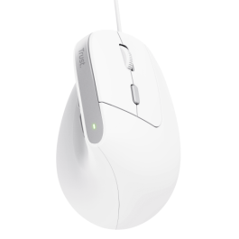 Ratón Ergonómico Óptico Trust 25397 Blanco 2400 dpi