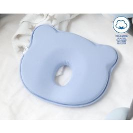 KioKids Almohada Ergonómica Anti-Plagiocefalia para Bebés Recién Nacidos, con Cavidad Central y Tejido Algodón 100% Azul Precio: 9.5000004. SKU: B1EYALLMFG