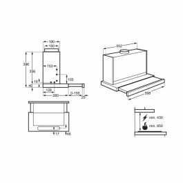 Campana Convencional AEG DPE5660M Gris