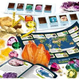 Lisciani Giochi LIS8008324091560 Kit de mineralogía: Comienza tu colección de piedras preciosas