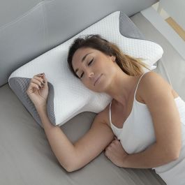 Almohada Viscoelástica Cervical con Contorno Ergonómico Conforti InnovaGoods