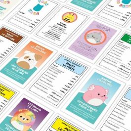 Winning Moves WIN1698138891204 Monopoly Squishmallows: Juego de Mesa que Incluye Peluches Squishmallows