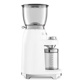 Smeg CGF11WHEU Molinillo de Café 50's Style Blanco