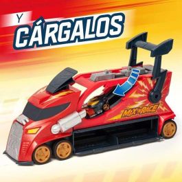 Camion thunder truckt-racers mix ‘n race transporta y lanza coches incluye coche exclusivo. 23x35x12cm Camion thunder truckt-racers mix ‘n race transporta y lanza coches incluye coche exclusivo. 23x35x12cm