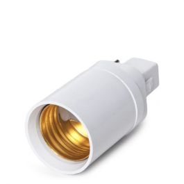 Adaptador de Casquillo G24 a E27 Precio: 1.79000019. SKU: B1BTDVYJM8
