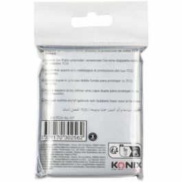 Konix AAAPQ89576 Fundas Perfect Sleeves para cartas, 100 bolsillos transparentes, compatible con Magic The Gathering, Pokémon