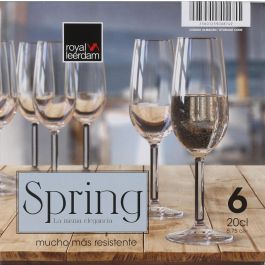 Copa Champagne Flauta 20 cl Sprin - Royal Leerdam (6 Unidades) Copa Champagne Flauta 20 cl Sprin - Royal Leerdam (6 Unidades)