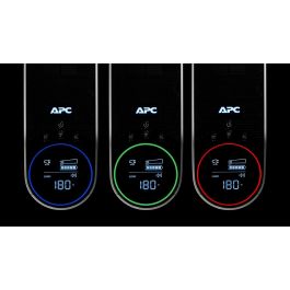 APC UPS Back-UPS Pro BGM2200B-GR 2200VA 1320W 4xSchuko 2xIEC C13 Torre con RGB Beleuchtung