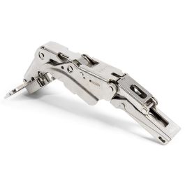 Salice S200 Zero Ø35 155º Bisagra Codo Recto Níquel para Muebles con Cierre Amortiguado Silentia+ de 35mm y 155º