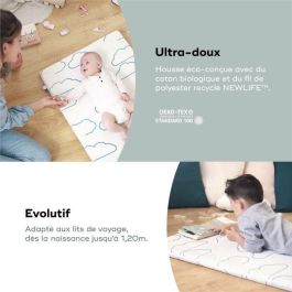 Colchón de viaje Babymoov Cosy'Lite Nomad 60x120cm, tamaño universal, certificado oeko-Tex y reciclado Colchón de viaje Babymoov Cosy'Lite Nomad 60x120cm, tamaño universal, certificado oeko-Tex y reciclado
