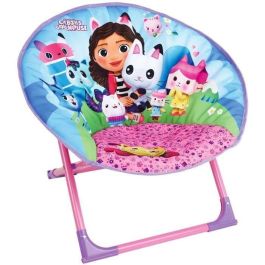 GABBY Y LA CASA MÁGICA - Asiento lunar plegable para niños h.47 x l.54 x d.42 cm GABBY Y LA CASA MÁGICA - Asiento lunar plegable para niños h.47 x l.54 x d.42 cm
