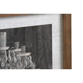 Cuadro Neoclasico DKD Home Decor Negro Blanco 2 x 70 x 50 cm (2 Unidades) Cuadro Neoclasico DKD Home Decor Negro Blanco 2 x 70 x 50 cm (2 Unidades)