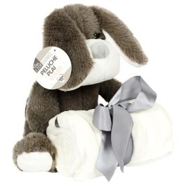 Tom et Zoe Juego de Peluche con Manta Puericultura 20 cm