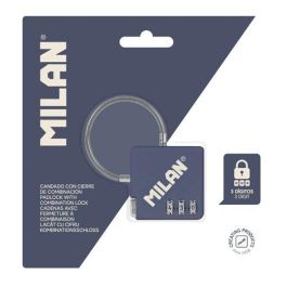 Milan Candado Tsa Combinación Colección 430 Since 1918 Azul para Equipaje y Viajes Precio: 6.59000001. SKU: B1KH7D8T2G