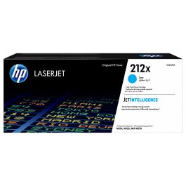 HP Cartucho Tóner Original LaserJet 212X Cian Alta Capacidad 10000 Páginas Precio: 389.68999971. SKU: S8410164