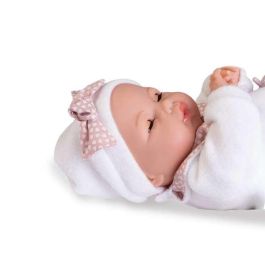 Muñeca bimba llorona en su camita, cuerpo de tela 37 cm Muñeca bimba llorona en su camita, cuerpo de tela 37 cm