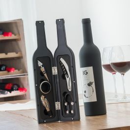 Estuche de Vino Botella InnovaGoods 5 Piezas Estuche de Vino Botella InnovaGoods 5 Piezas