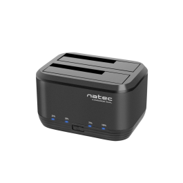 NATEC Carcasa Disco Duro Dual USB 3.2 Gen 1 Type-A Negro 2.5" 3.5" Aluminio Precio: 35.50000003. SKU: S5604441
