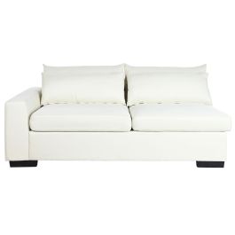 Sofa Moderno DKD Home Decor Crema 218 x 88 x 386 cm Sofa Moderno DKD Home Decor Crema 218 x 88 x 386 cm