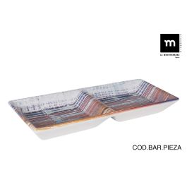 Bandeja 2 Compartimentos 25x11 cm Boreal - Inde (24 Unidades) Precio: 43.58999953. SKU: B1HSHVH4Y6