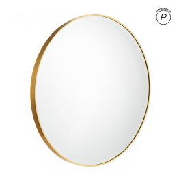 Espejo Oro Aluminio-Cristal Decoración 60 X 4 X 60 cm Precio: 63.9001. SKU: B12KP4M69G