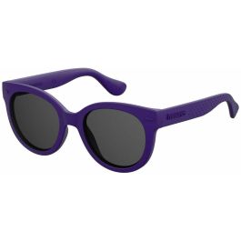 Gafas de Sol Havaianas Noronha/S FKI Cat-Eye con Protección UV, Montura Duradera de Propionato, 130mm