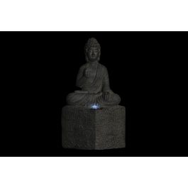 DKD Home Decor Figura de Jardín Solar LED Cobrizo de Magnesia 46x27x24 cm para Terraza y Exterior