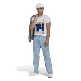 Camiseta de Manga Corta Hombre Real Madrid C.F. Champions 2022 Blanco 43