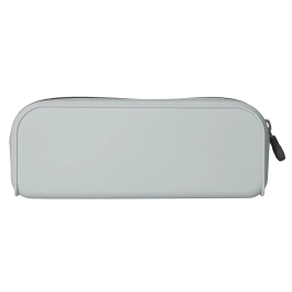 Antartik Prisma Estuche Portatodo Rectangular Silicona Soft Gris 185x50x75 mm