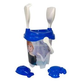Frozen Cubo de Playa Castillo Transparente con Cedazo, Pala, Rastrillo y Moldes para Niños a Partir de 3 Años Precio: 5.50000055. SKU: B14SXFLAVL