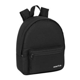 Safta Mini Mochila Negra 27x32x10cm Precio: 6.50000021. SKU: B1BZ5Y6DLJ